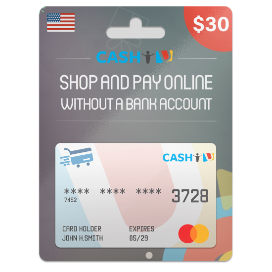 CASHU Gift Card 30 USD CASHU Gift Card 30 USD