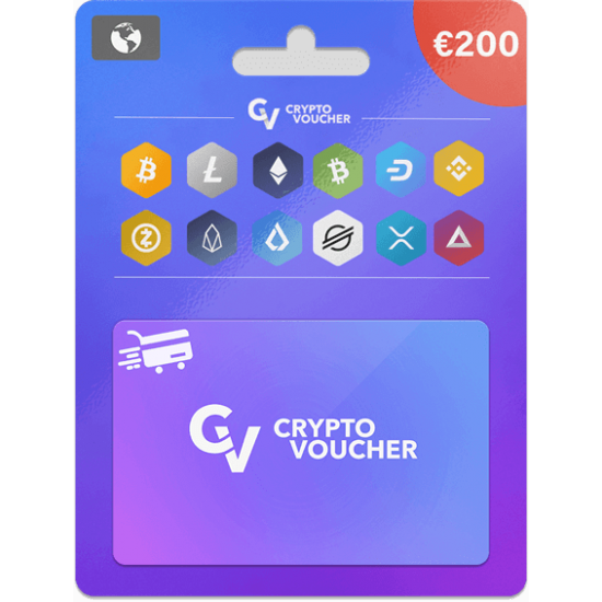Crypto Voucher 200 EUR Crypto Voucher 200 EUR