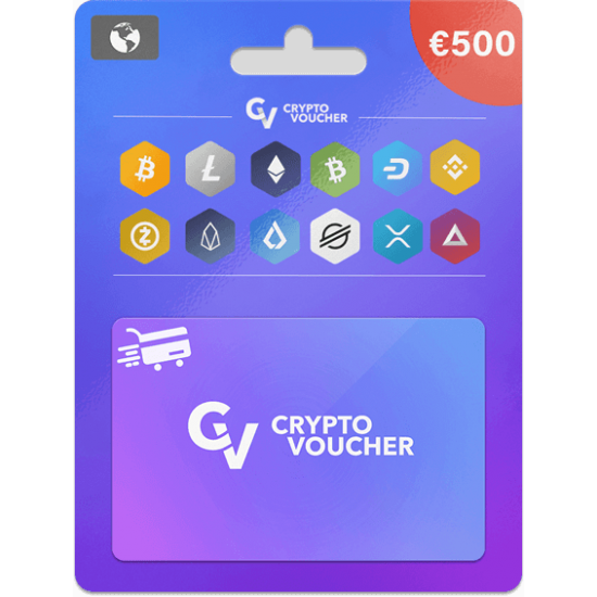 Crypto Voucher 500 EUR Crypto Voucher 500 EUR