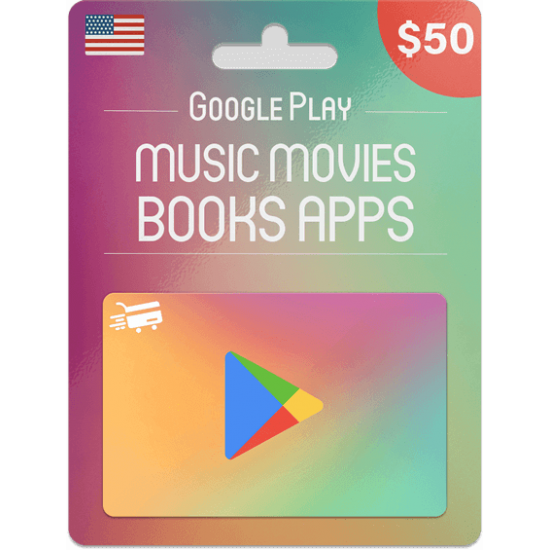 Google Play Gift Card 50 USD Google Play Gift Card 50 USD