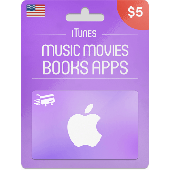 iTunes Gift Card 5 USD iTunes Gift Card 5 USD