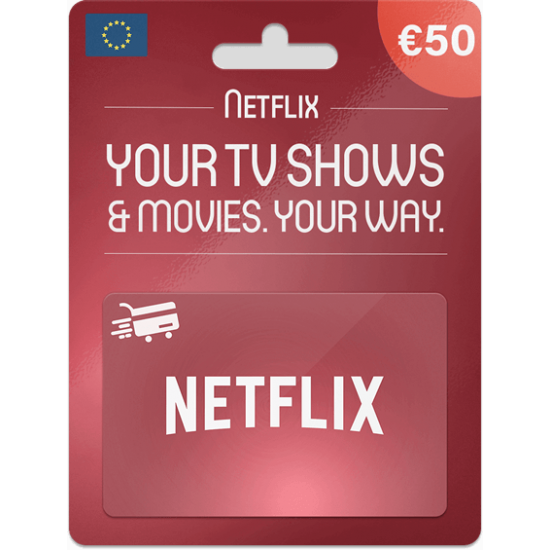 Netflix Gift Cards 50 EUR Netflix Gift Cards 50 EUR