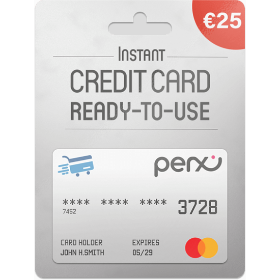 Perx Virtual Mastercard 25 EUR Perx Virtual Mastercard 25 EUR