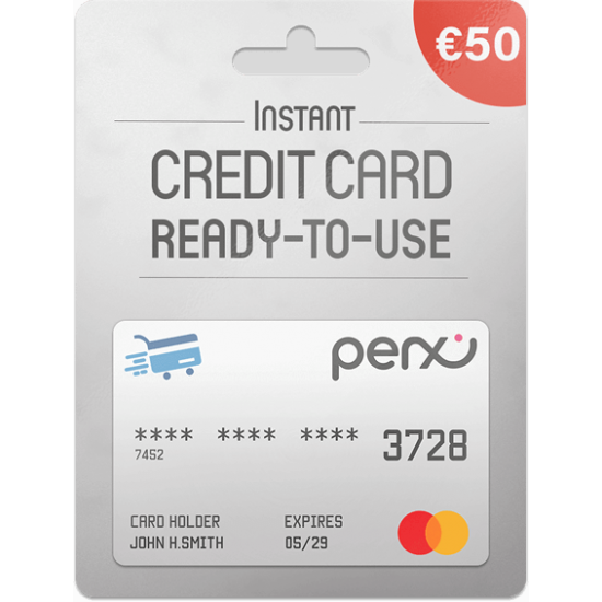 Perx Virtual Mastercard 50 EUR Perx Virtual Mastercard 50 EUR