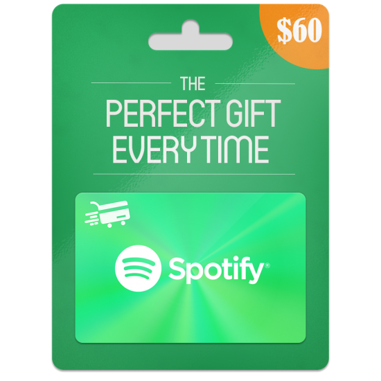 Spotify Gift Card 6 Months Spotify Gift Card 6 Months