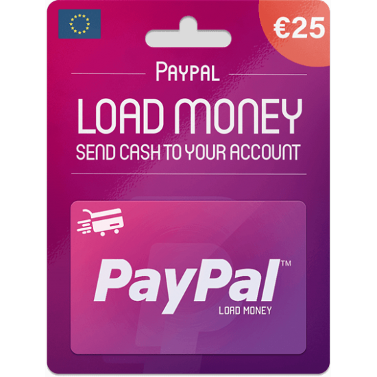 Paypal Gift Card 25 EUR Paypal Gift Card 25 EUR