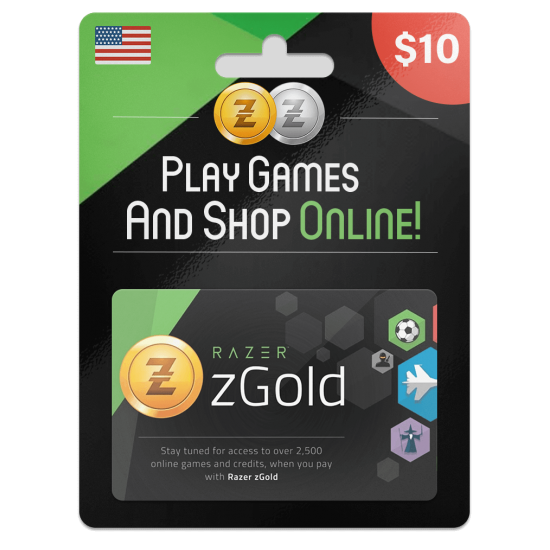 Razer Gold PIN 10 USD Razer Gold PIN 10 USD